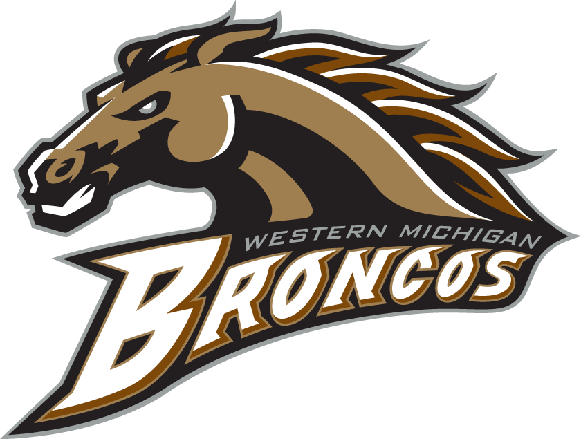 Western Michigan Broncos logos iron-ons